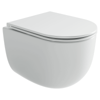 Унитаз подвесной Ceramicanova Voga торнадо 3.0 CN4012T сиденье микролифт 