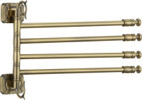 Держатель для полотенец поворотный 4-ой Savol 64 S-006404