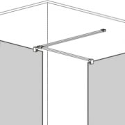 Кронштейн для неподвижной душевой стенки Radaway Modo New Black III 389000-54