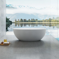 Ванна Solid Surface Vincea VBT-6S01MW белый матовый Ванна Solid Surface Vincea VBT-6S01MW белый матовый
