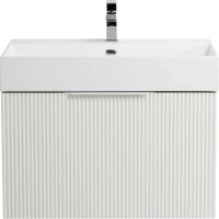 Тумба под раковину Cezares PREMIUM 55436 Plisse Bianco opaco
