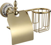 Держатель для туалетной бумаги и освежителя Savol 68b S-L06851B