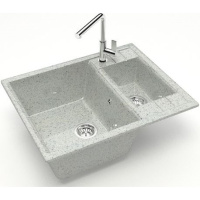 Кухонная мойка Marrbaxx Жаклин Z190 Z190Q010 светло-серый