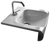 Раковина встраиваемая сверху (40х40) Kerasan Inka Project 341201*1