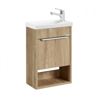 Тумба с раковиной Aquaton Хоуп 40 1A2871K0HP6C0 орех