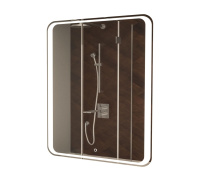 Зеркало с подсветкой Art&Max ELEGANT AM-Ele-700-800-DS-F