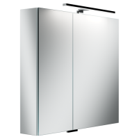 Зеркало-шкаф с подсветкой  Sancos  Hilton (80x74) Z800