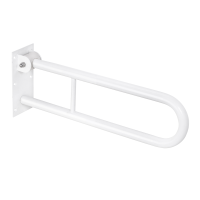 Откидной поручень с фиксатором 60 см, белый Bemeta Help 301507804