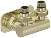 Модуль Сунержа угловой EU50 (2 х НР G 1/2" / 2 х НГ G 3/4") 020-1536-1234