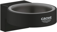 Держатель для стакана/дозатора жидкого мыла GROHE Selection 41217KF0 (черный матовый)