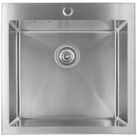 Мойка кухонная KAISER 51x51x20 сталь (KSM-5151)