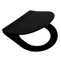 Сидение для унитаза с микролифтом Art&Max Ovale AM011SC-MB