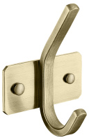 Крючок одинарный KAISER Bronze/нерж (H0051)