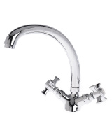 Смеситель для кухни двухвентильный Agger Retro-X A1700200 хром