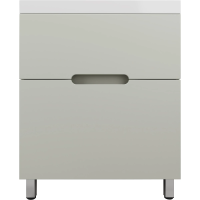 Тумба напольная без раковины 70 см Style Line Матис ЛС-00002435 оливковый матовый