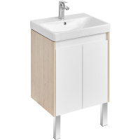 Тумба с раковиной Aquaton Сканди Doors 55 1A2788K0SDB20