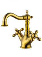 Смеситель для раковины WONZON & WOGHAND RETRO, глянцевое золото WW-88139020-PG Смеситель для раковины WONZON & WOGHAND RETRO, глянцевое золото WW-88139020-PG