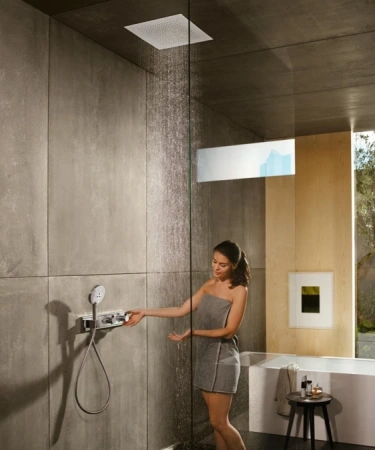 Верхний душ скрытого монтажа Hansgrohe Raindance Е 1 jet 26252000 хром
