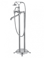 Смеситель для ванны напольного монтажа WONZON & WOGHAND RETRO, хром WW-88649020-CR