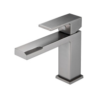 Смеситель для раковины Belz B10613-3, вороненая сталь Смеситель для раковины Belz B10613-3, вороненая сталь