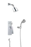 Душевая система Timo Helmi скр.монтажа, 2-х режимная SX-4059/00-16SM 2100 chrome/white