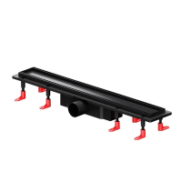 Душевой лоток под плитку 60 см Am.Pm PrimeFlow W02SC-U11-060-04BM черный матовый