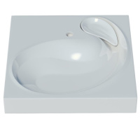 Раковина над стиральной машиной (60х60) Stella Polar Бьянка SP-00000797