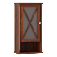 Шкаф Opadiris Палермо 46 подвесной, одностворчатый, цвет светлый орех, правый, левый 00-00007335