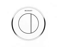 Пневмоклавиша смыва Geberit дистанционная тип 10, установка в мебель 116.057.KJ.1