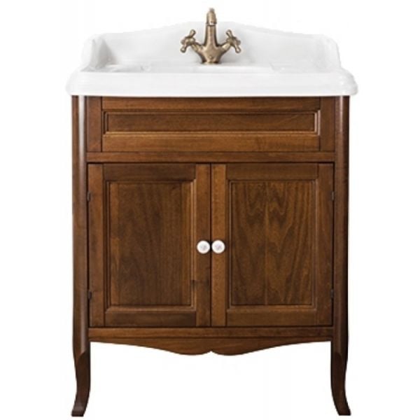 Тумба с раковиной Tiffany World Veronica Ver 66 noce/cer+AR824bi*1