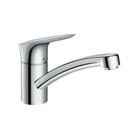 Смеситель для кухни однорычажный CoolStart Eco Hansgrohe Logis 71837000 хром