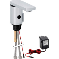 Смеситель для раковины Geberit тип 186, питание от сети, 116.156.21.1