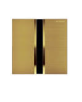 Защитная крышка Geberit тип 50: Латунь / Сатинированный 241.926.QF.1