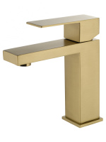 Смеситель для раковины WONZON & WOGHAND, брашированное золото WW-A40982-BG Смеситель для раковины WONZON & WOGHAND, брашированное золото WW-A40982-BG