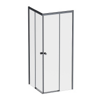 Душевой уголок (80х80) Am.Pm X-Joy W94G-403-8080-BT1K черный матовый