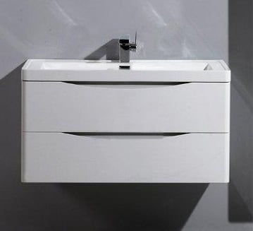 База под раковину подвесная BelBagno ANCONA-N-1200-2C-SO-BL Bianco Lucido