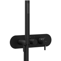 Смеситель для душа Ravak Espirit ES 065.20BLM.O2+S X070287 черный 