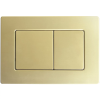 Кнопка смыва Veconi FLUSH FLV9-G золото брашинг