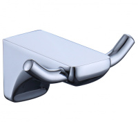 Крючок двойной KAISER хром (цинк) (KH-1502)