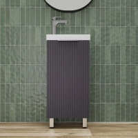 Тумба без раковины 40см Style Line Соло ЛС-00002427 графит нубук