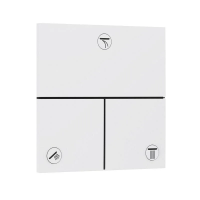 Переключатель потоков на 3 положения Hansgrohe ShowerSelect Comfort Е 15573700 белый матовый