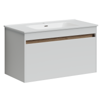 Тумба под раковину Sancos  Smart SM90W белый глянец