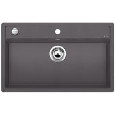 Мойка кухонная Blanco Dalago 8 Silgranit PuraDur (темная скала), 518852