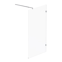 Душевая перегородка 110 см Am.Pm X-Joy W94WI-110-F1-MTE хром матовый