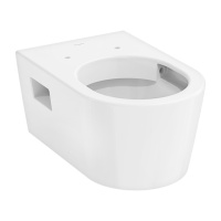 Унитаз подвесной безободковый Hansgrohe EluPura Original S 60142450 без сиденья