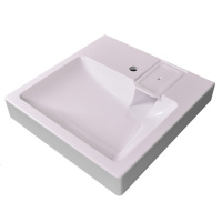 Раковина над стиральной машиной (60х60) Stella Polar Солярис SP-00000643