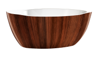 Акриловая ванна (174х84) Lagard VERSA Brown wood lgd-vsa-bw