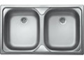 Кухонные мойки из стали 2 чаши Кухонные мойки из стали 2 чаши