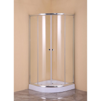 Душевой уголок с поддоном (88х88) Agger A01-090TCR хром