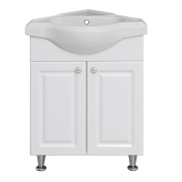 Тумба под раковину Runo угловаяКлассик 65 (УТ000004162)